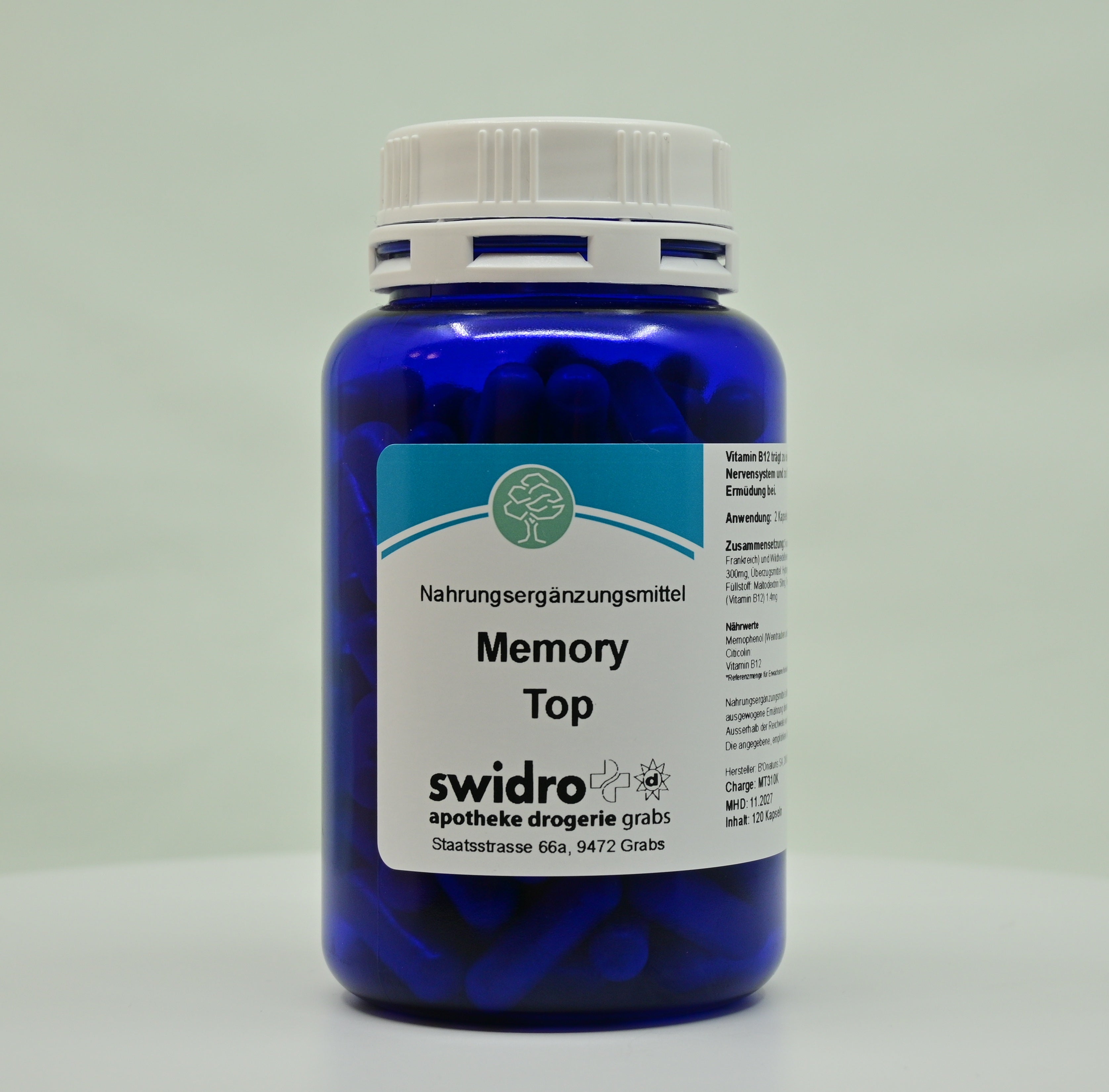 Swidro Memory Top Kapseln 120 Stk.