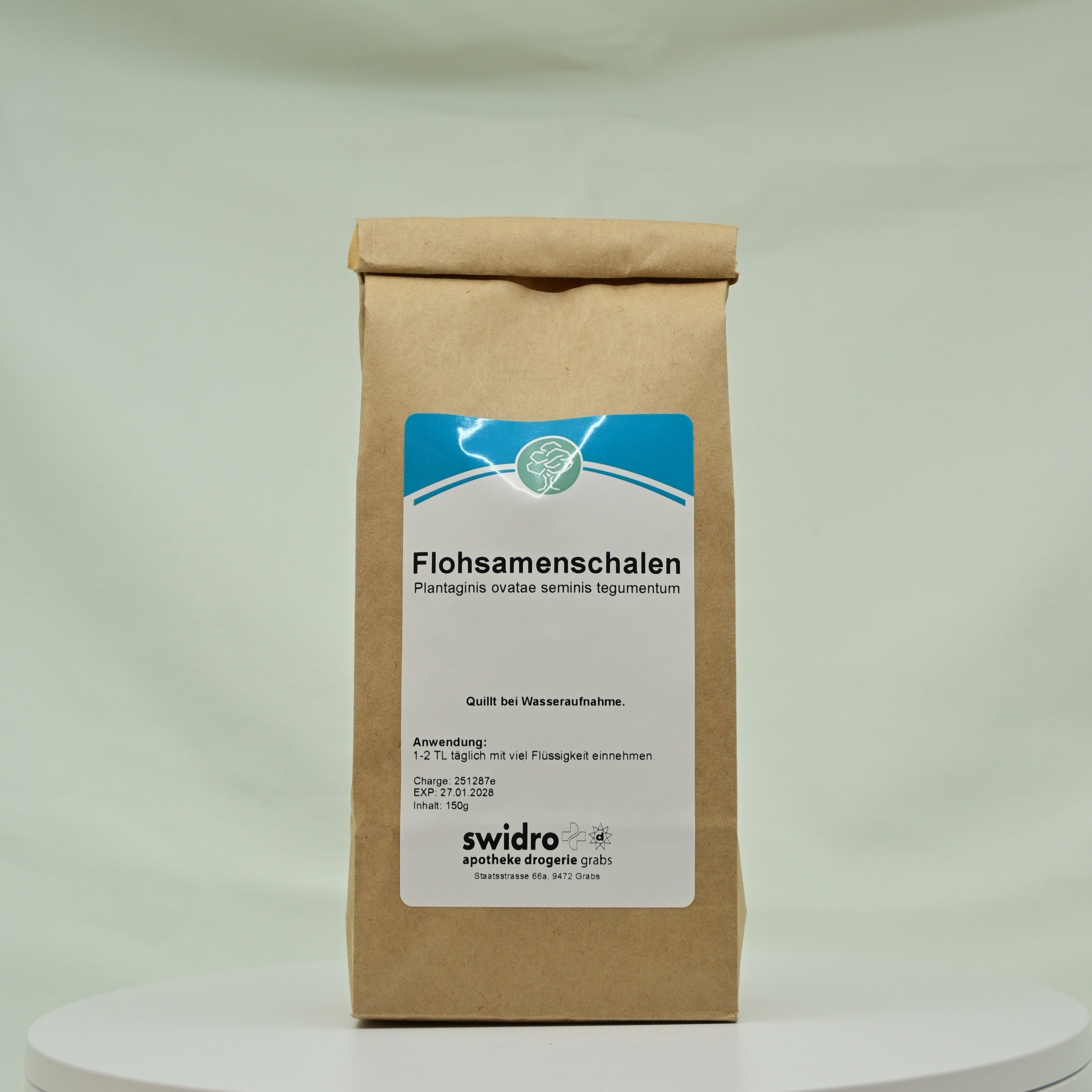 Swidro Flohsamenschalen 150g